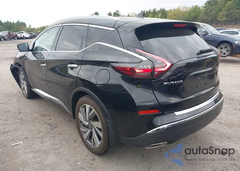 2021 Nissan Murano Sl Intelligent Awd z USA, uszkodzony, nr VIN 5N1AZ2CS5MC101411
